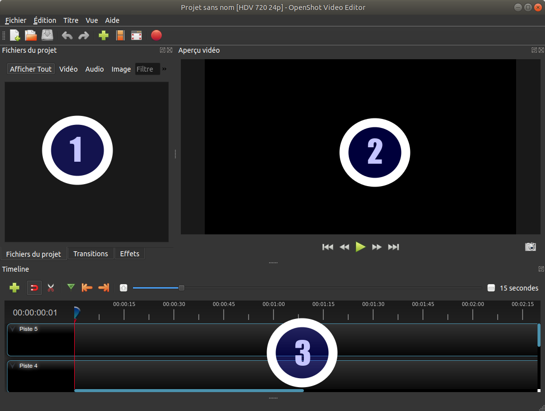open shot video